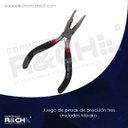 MY-039 juego de pinzas de precisión tres unidades Miyako