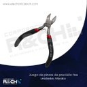 MY-039 juego de pinzas de precisión tres unidades Miyako