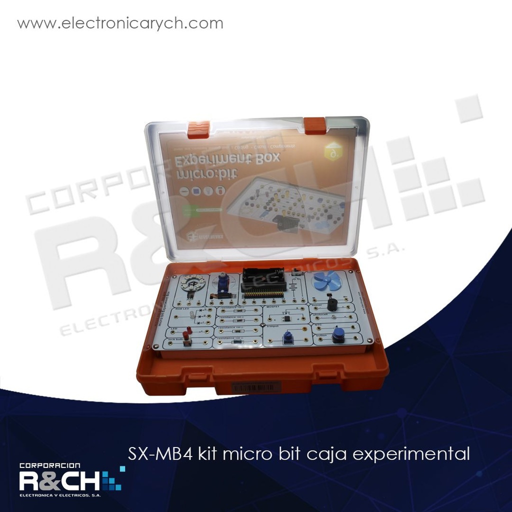 SX-MB4 kit micro bit caja experimental