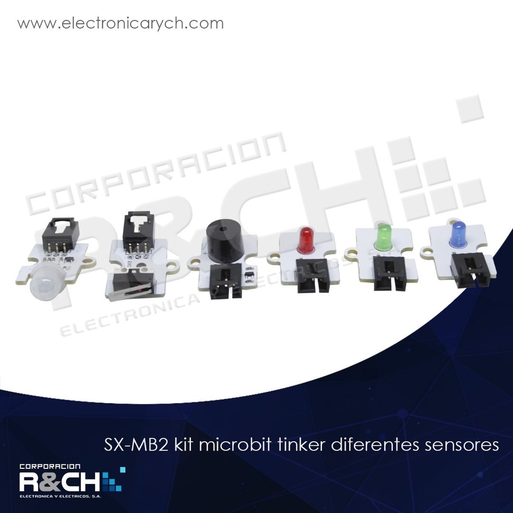SX-MB2 kit microbit tinker diferentes sensores