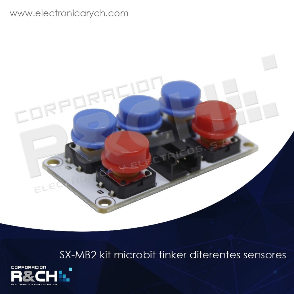 SX-MB2 kit microbit tinker diferentes sensores