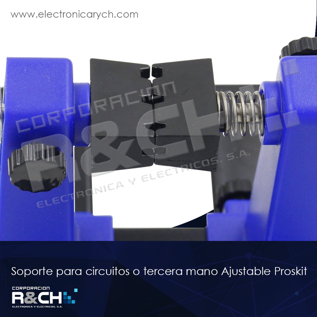 SN-390 soporte para circuitos o tercera mano ajustable Proskit