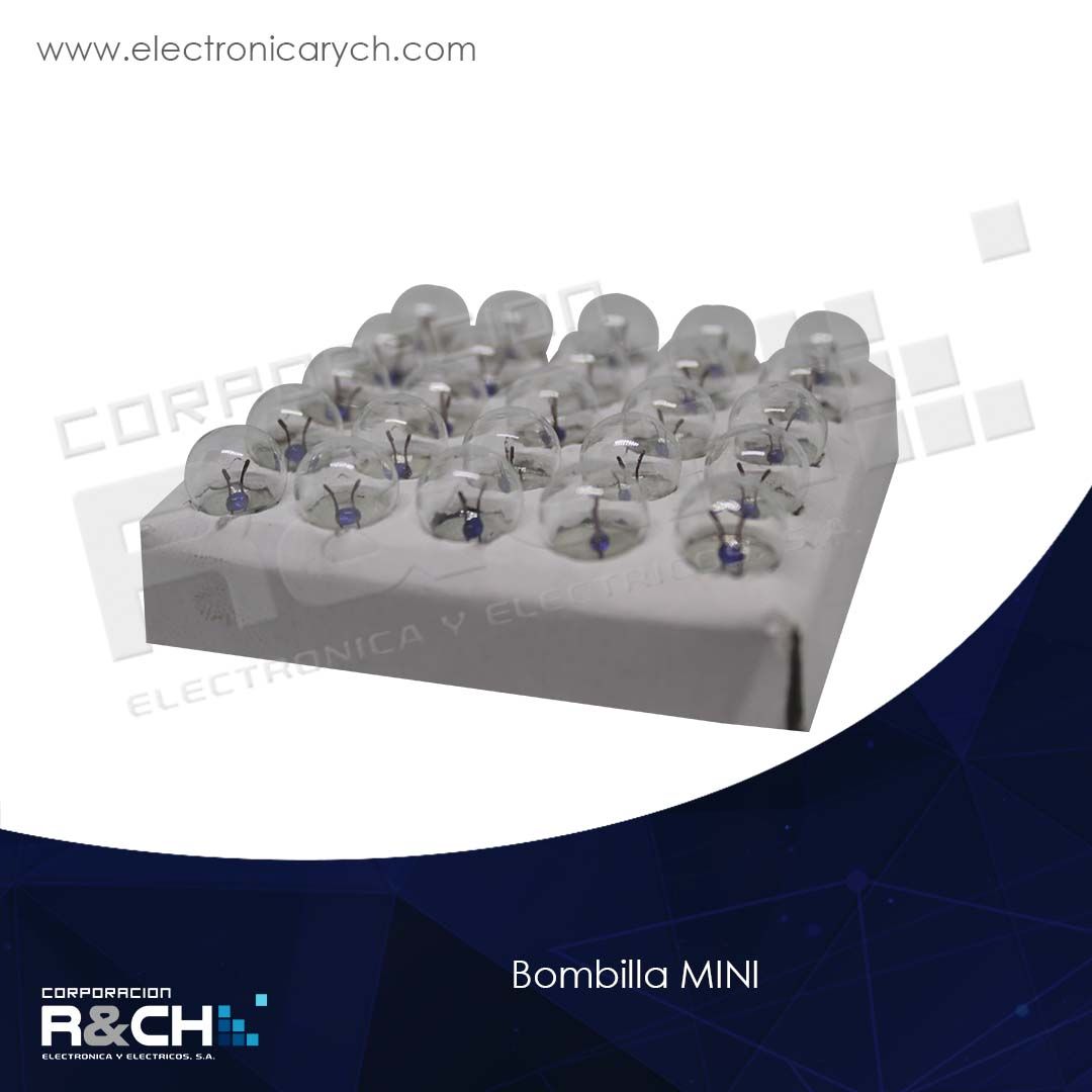 BM-MCR bombilla mini con rosca