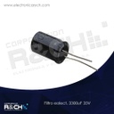FE-3300U/16 filtro elect. 3300uF 16V