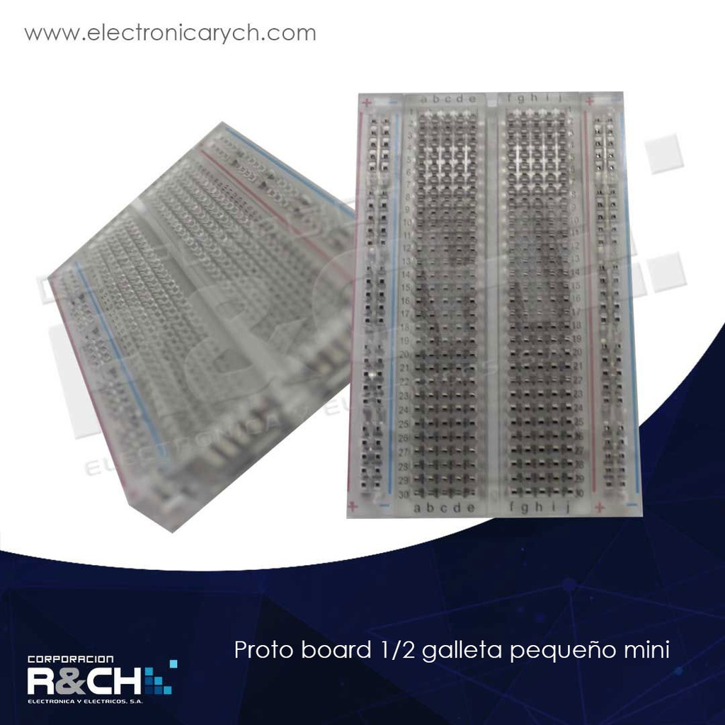 PB-WB-100 proto board 1/2 galleta pequeño mini