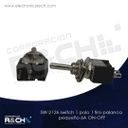 SW-2126 switch 1 polo 1 tiro palanca pequeño 6A ON-OFF