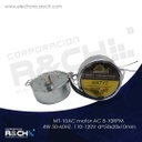 MT-10AC motor AC 8-10RPM 4W 50-60HZ, 110-120V d=50x20x10mm