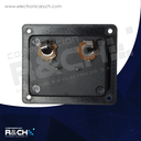 NB-515 terminal doble para bocina cuadrada 3x3x1/4"