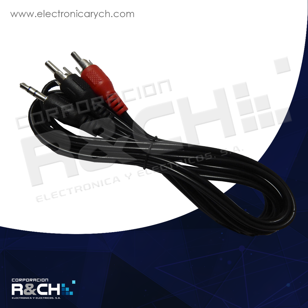 M-209 extension plug 3.5 st RCA 6-pies