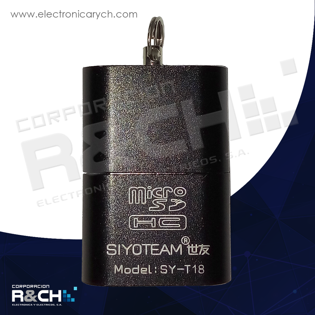 SD-SY-T18 micro SD, lector SY-T18 USB 2.0