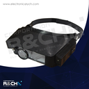 LUX-519 lupa de aumento con correa, incluye LED