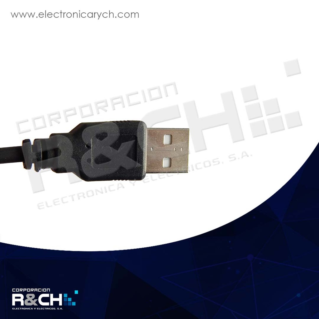 M-276 extension USB a plug 3.5mm stereo 3 canales 6"