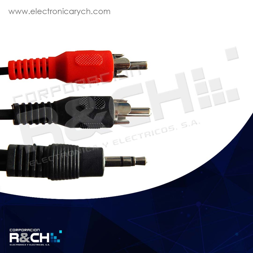 EX-006HP extension plug 3.5 st RCA 6-pies HP M-281