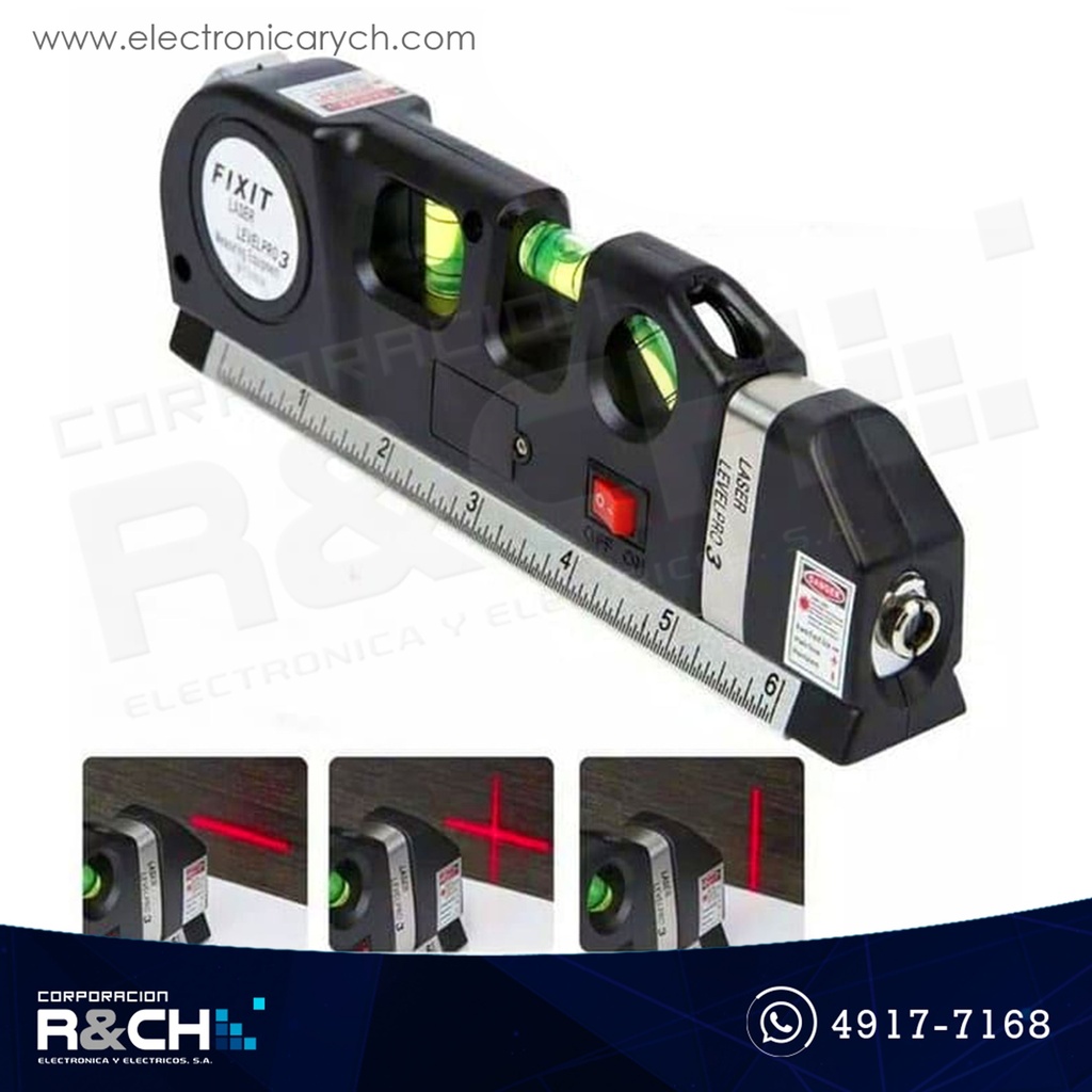 HM-1991 nivel con laser horizontal y vert.