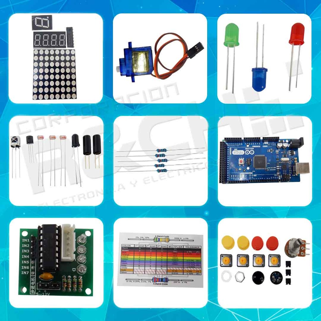 SX-10316 kit arduino mega aprendizaje starter
