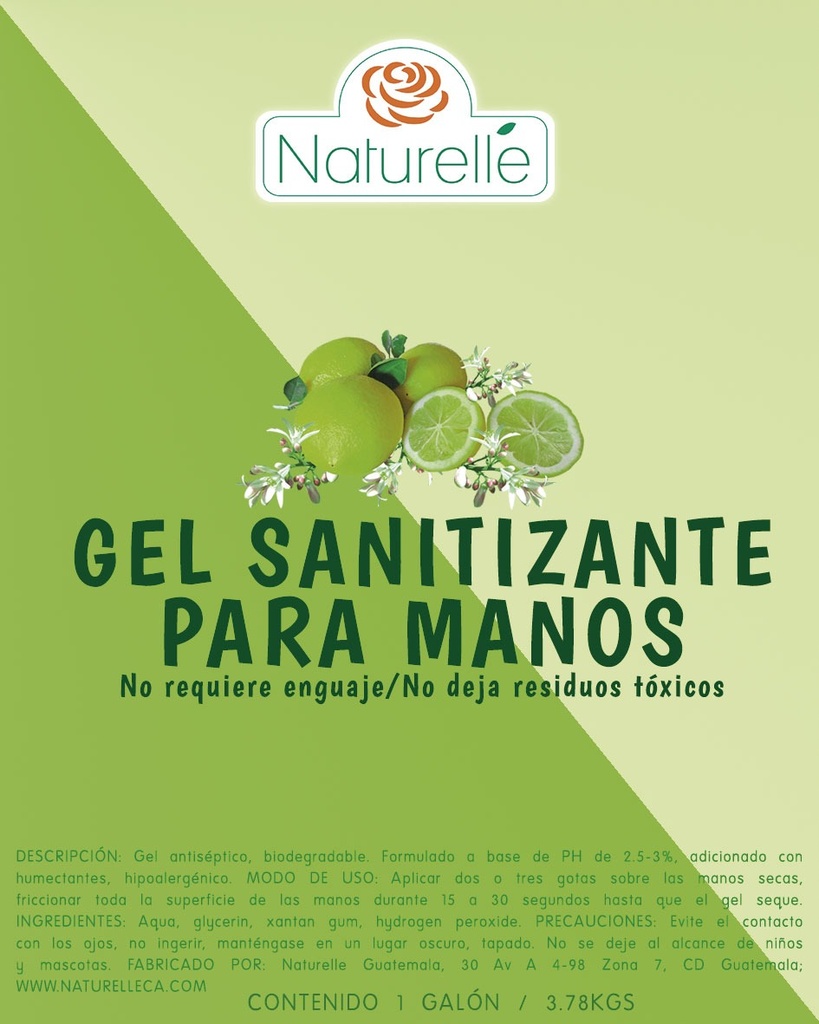 G-P galon de gel desinfectante