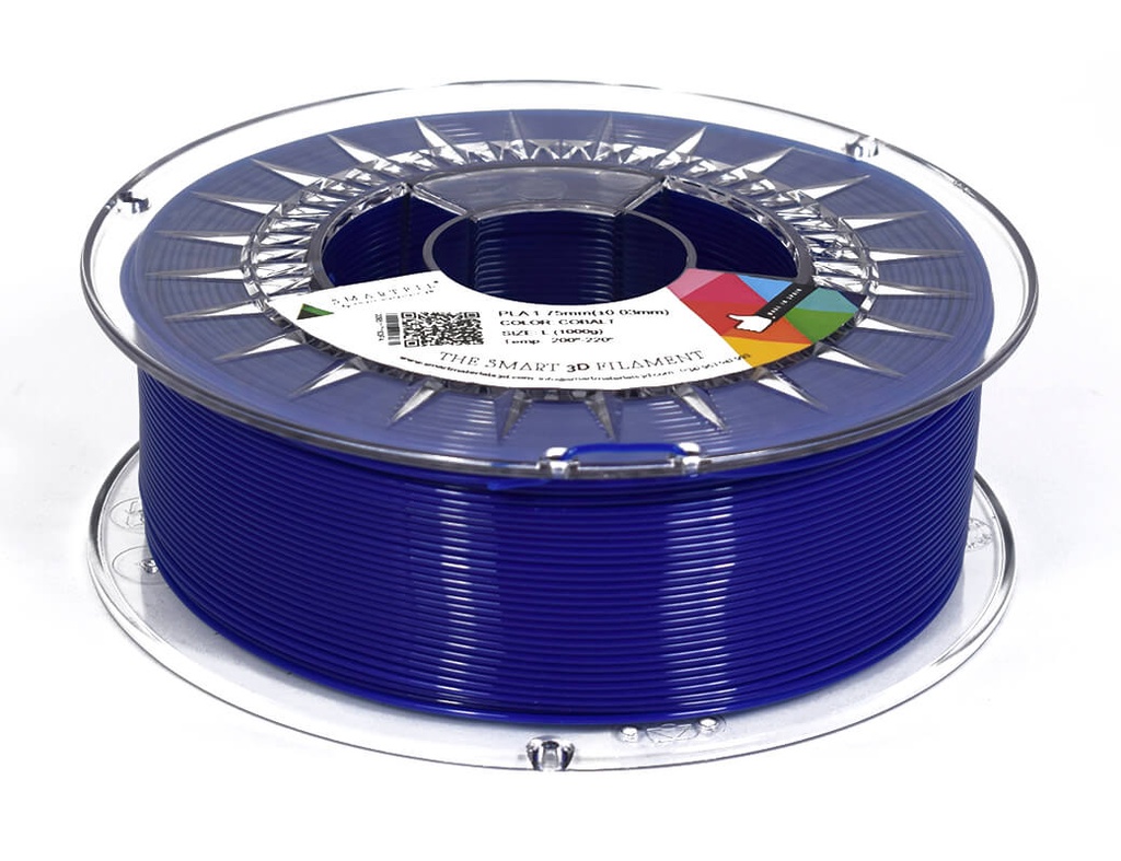 FE-0BL0A filamento PLA 1.75mm 1Kg COBALT SMARTFIL