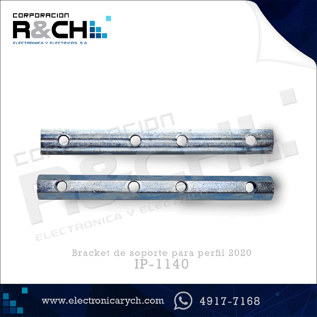 IP-1140 bracket de soporte para perfil 2020