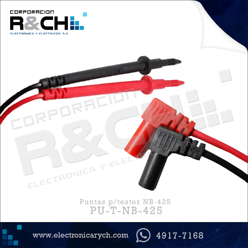 PU-T-NB-425 puntas p/tester NB-425