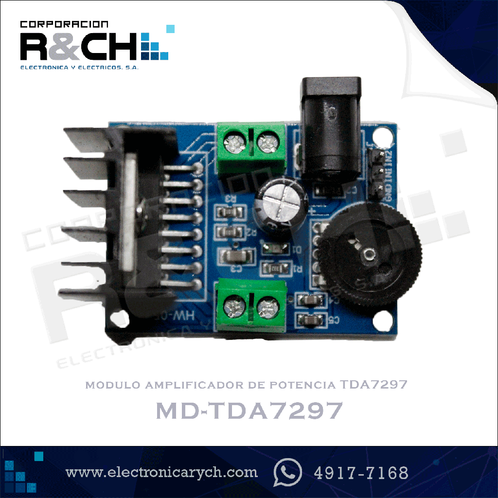 MD-TDA7297 modulo amplificador de potencia TDA7297