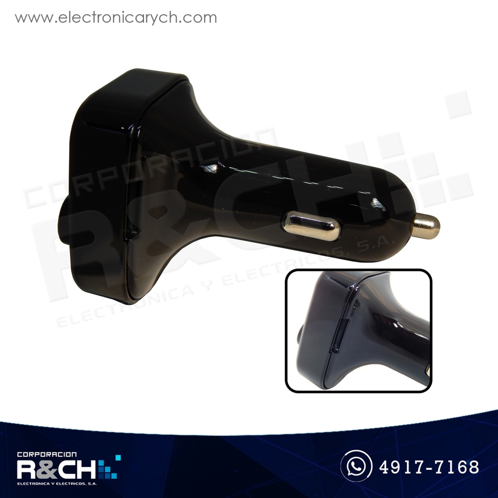 AD-099 Cargador de carro con Bluetooth FM MP3