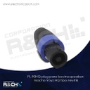 PL-90HQ plug para bocina speakon macho Voyz HQ tipo neutrik