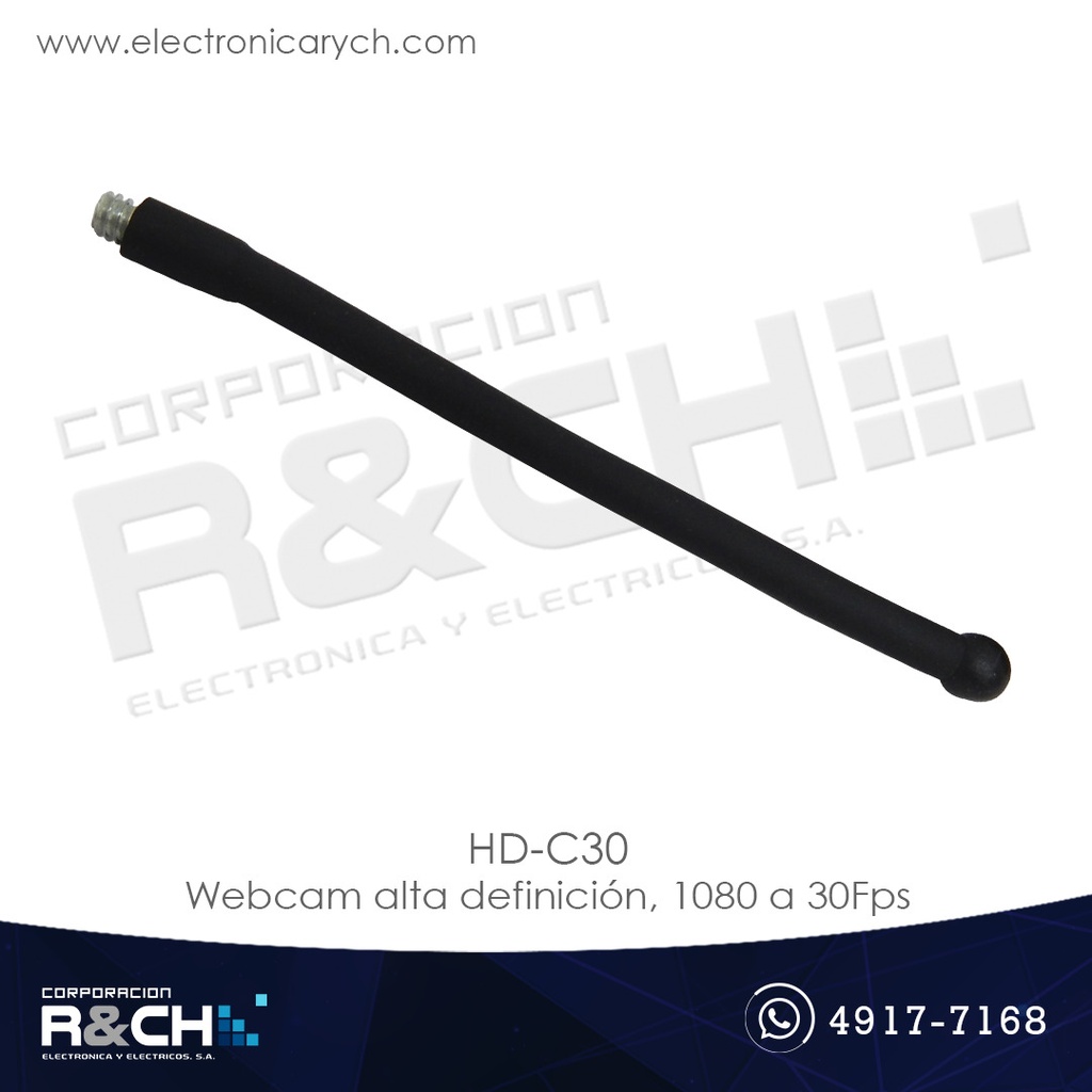 HD-C30 Webcam Alta Definicion 1080 a 30Fps camara