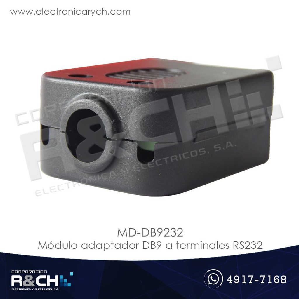 MD-DB9232 modulo adaptador DB9 a terminales RS232