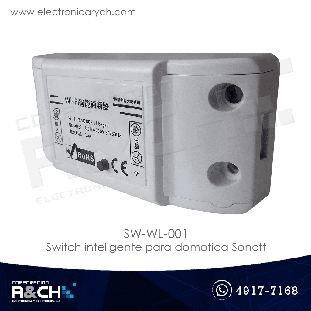 SW-WL-001 switch inteligente para domotica Sonoff
