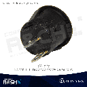 SW-925 switch 1P1T redondo 6A verde sencillo