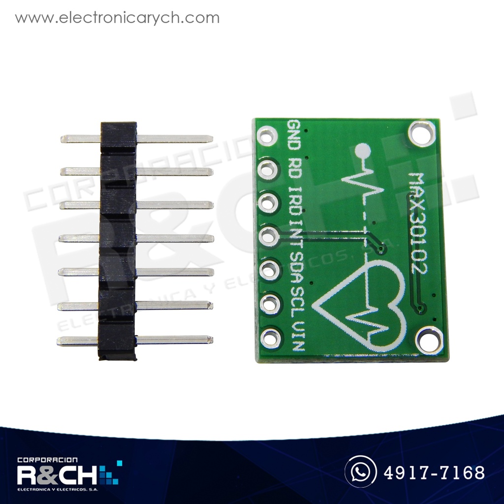 MD-MAX30102 modulo sensor de pulso y concentracion de oxigeno