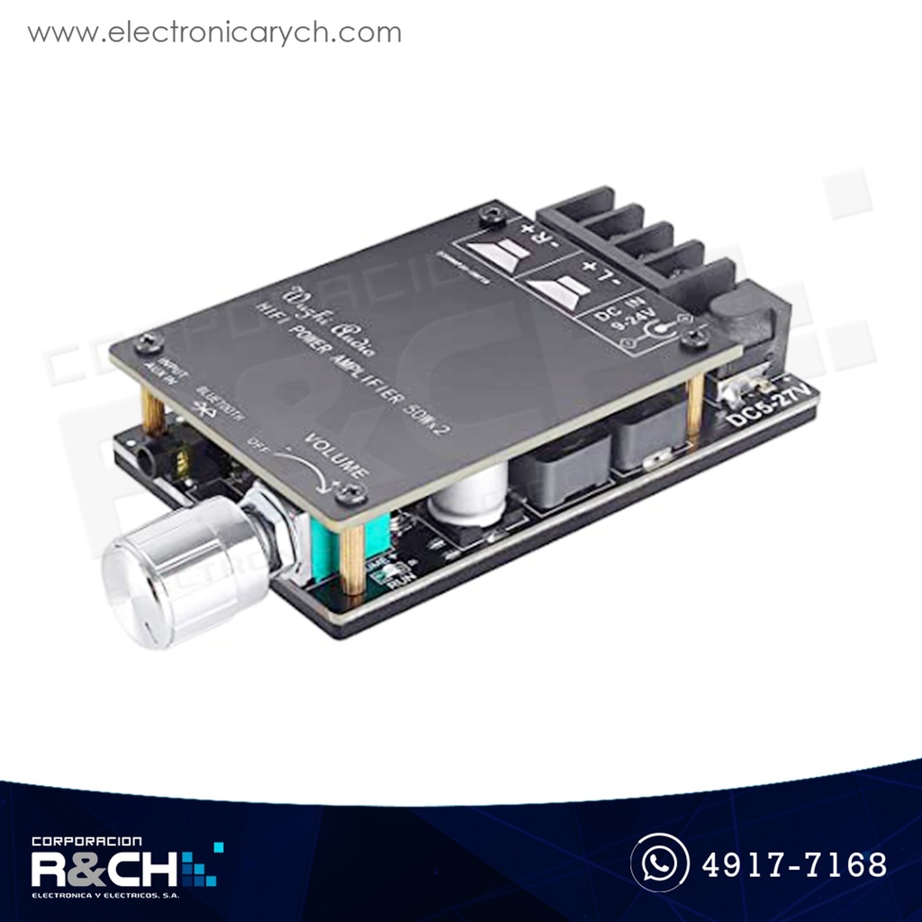 MD-TPA3116 Módulo Amplificador de Audio Stereo Bluetooth 50W+50W