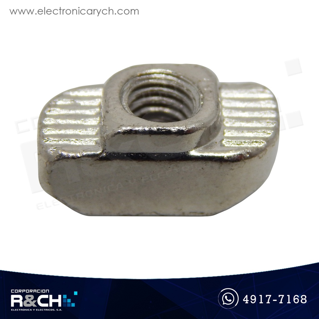 TOR-305 Tuerca T para tornillo M5 deslizable compatible perfil 3030