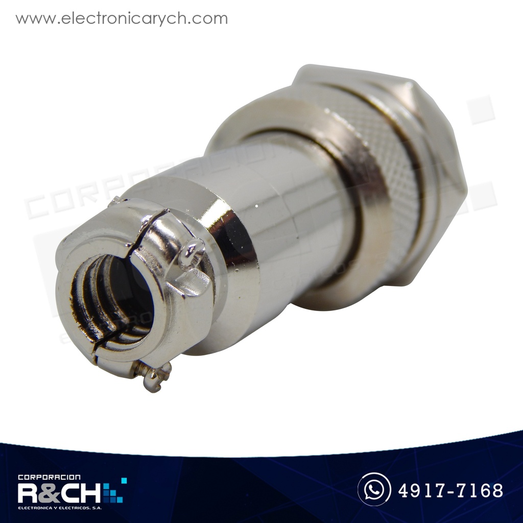 CN-GX20-6 Conector GX20 6 Pin Macho y Hembra