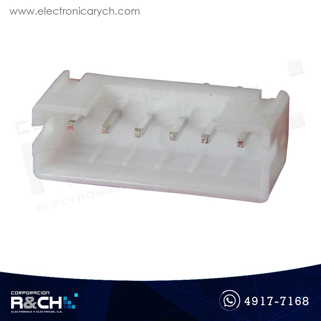 CN-XH2.54-6P Conector 6 pin XH2.54mm