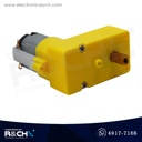 MT-6RL Motor 6V reductor sin rueda 6-8V en L engrane metal