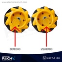 RD-M60 Rueda Mecanum direccional par L y R