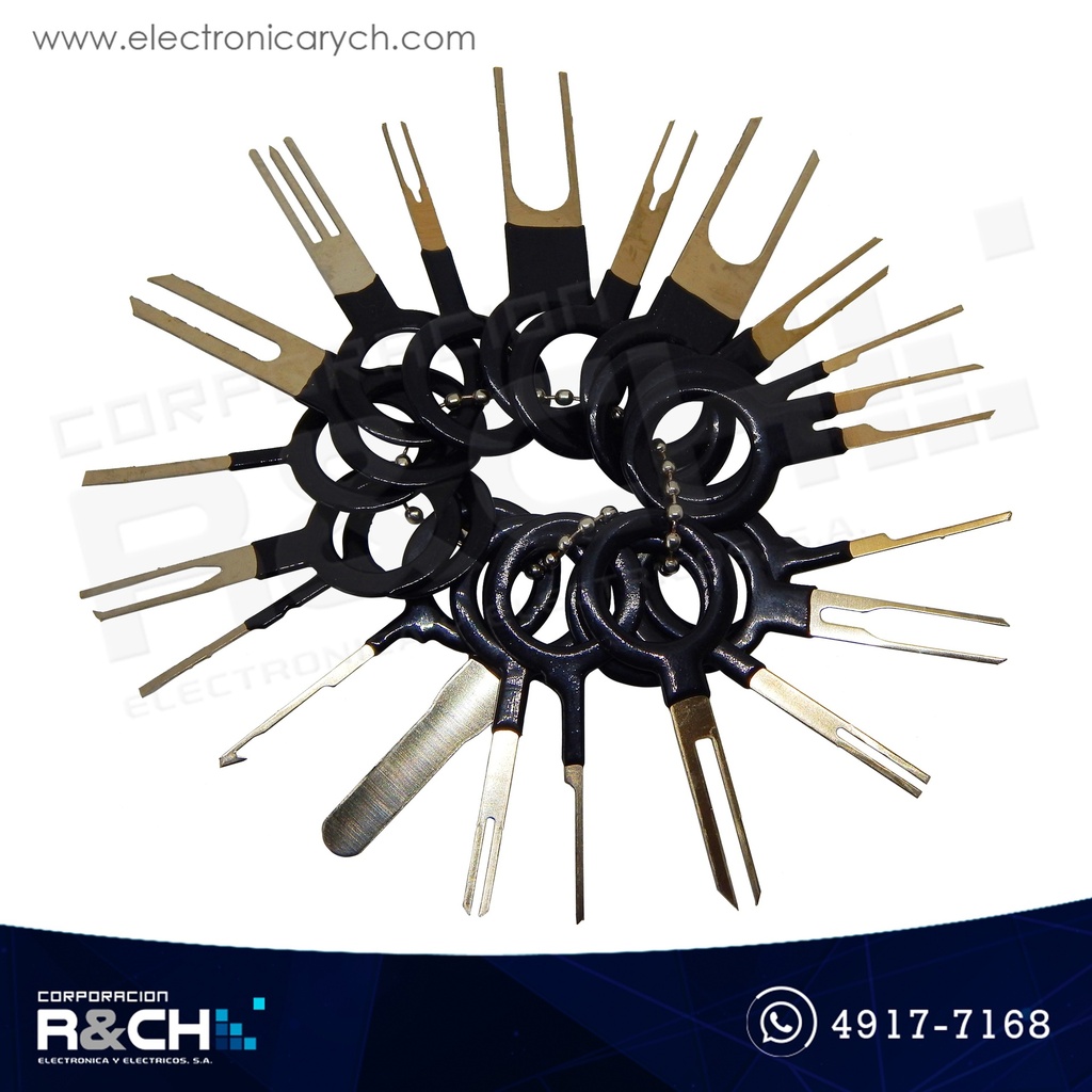 TM-38E Kit extractor de terminales 38 unidades