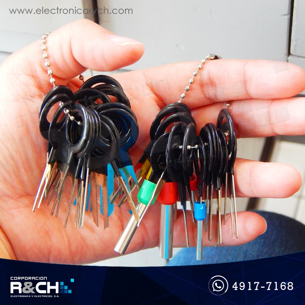 TM-38E Kit extractor de terminales 38 unidades