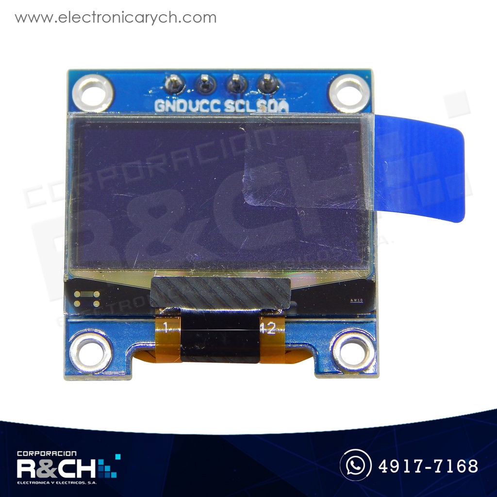 LCD-O12864 LCD Oled 128x64 0.96" azul SPI