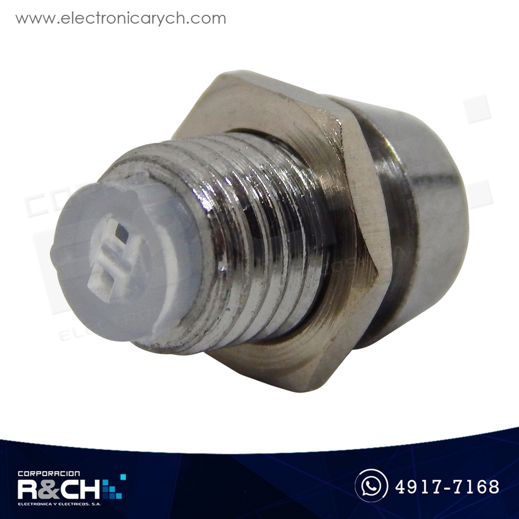 LD-03 Porta LED 3mm metal c/base