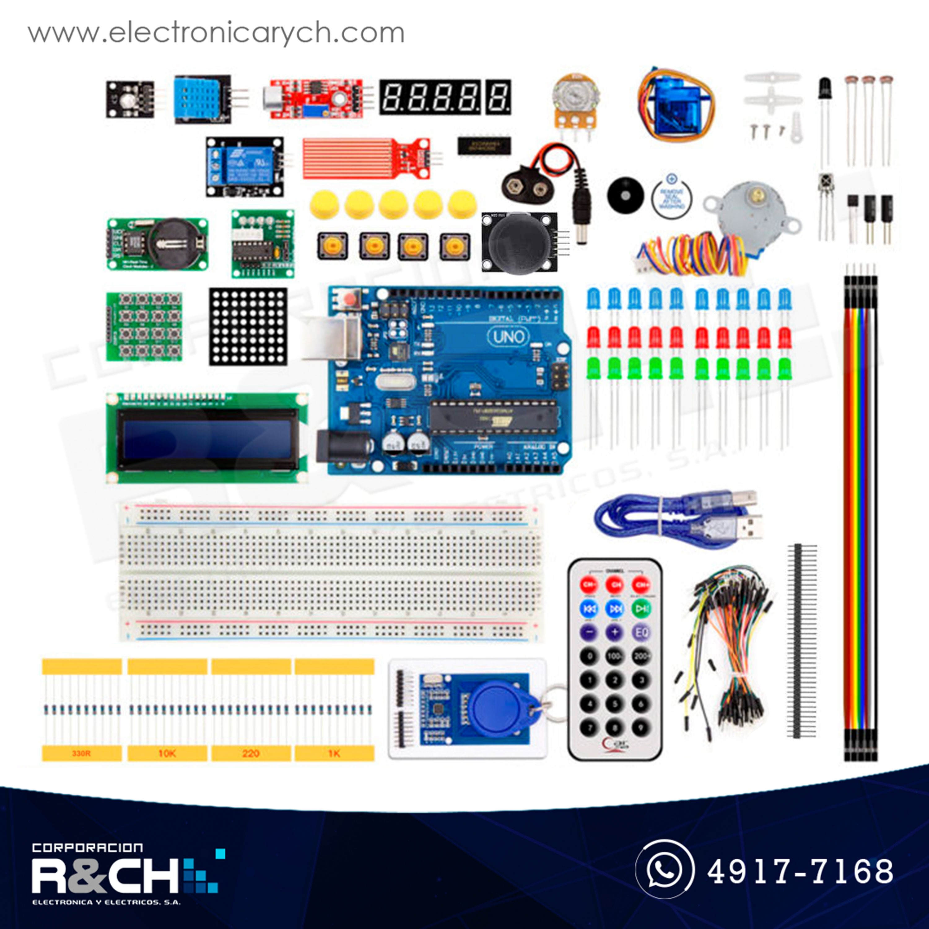 SX-1002 Kit Arduino starter RFID nivel medio