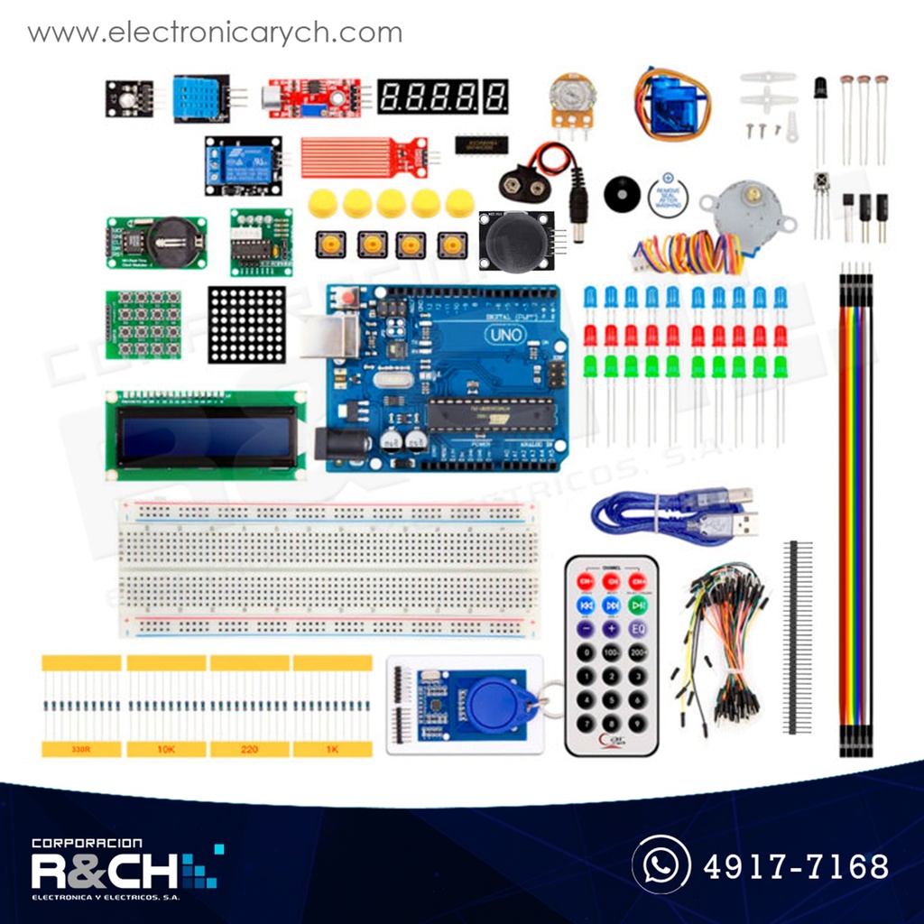 SX-1002 Kit Arduino starter RFID nivel medio