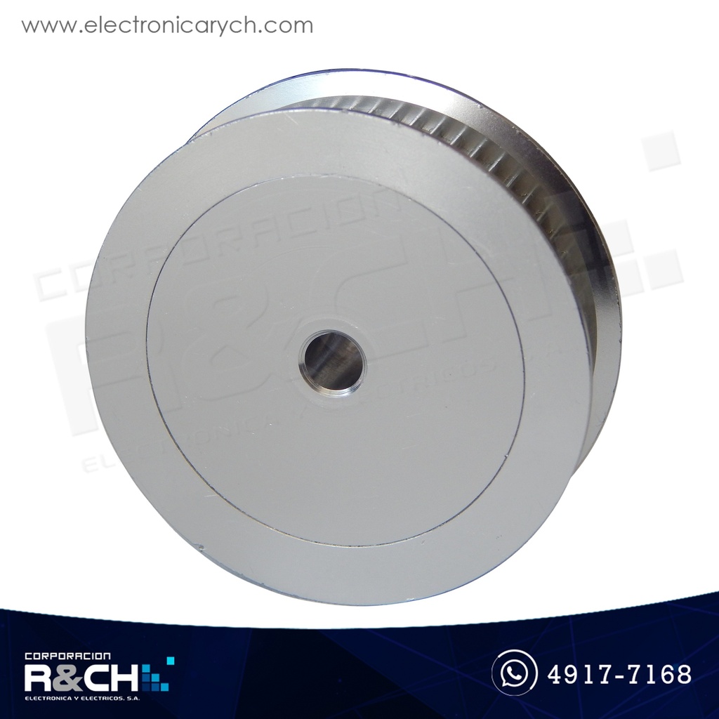 PL-6015 Polea GT2 dentada 60 dientes para faja 10mm diametro eje 5mm