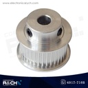 PL-3616 Polea GT2 dentada 36 dientes para faja 10mm diámetro eje 6mm