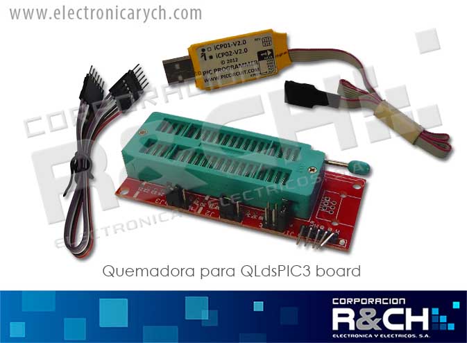 PICKIT2 Quemadora para QLdsPIC3 board