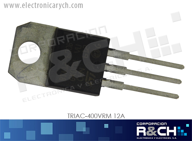 NTE56020 TRIAC-400VRM 12A