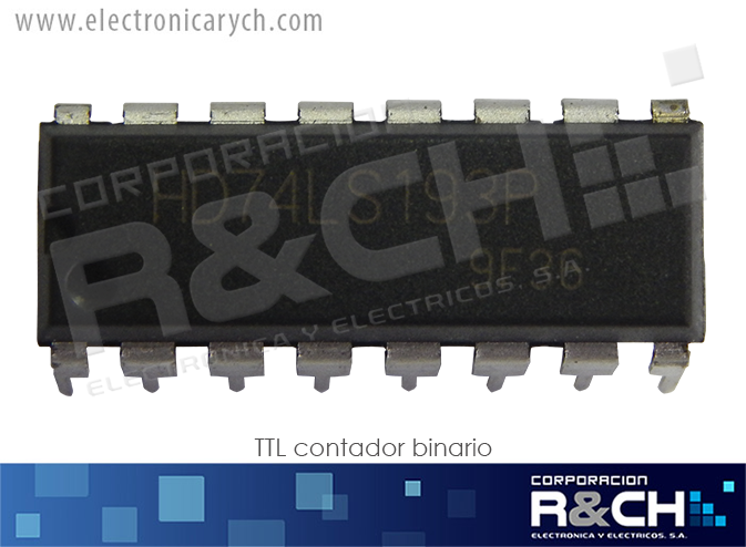 NTE74LS193 TTL contador binario 74LS193