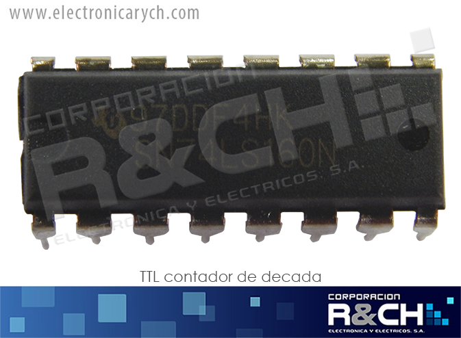 NTE74LS160 TTL contador de decada 74LS160