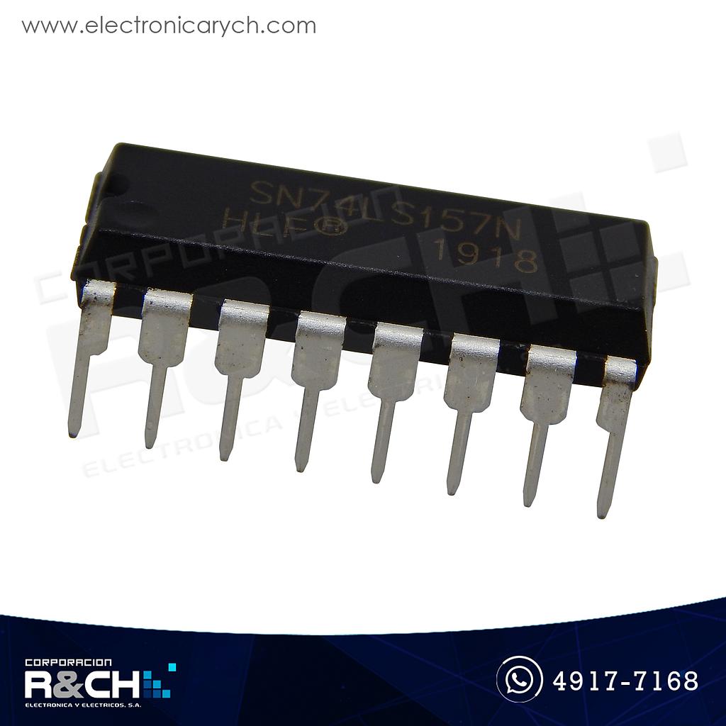 NTE74LS157 TTL Multiplexador 2 Entradas 74LS157
